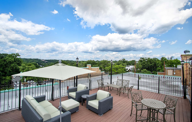 Sundeck at Park Crescent Apartments Lanier Heights, DC 