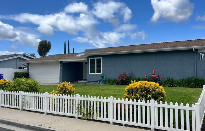 3 bedroom 2 bath house in Poway