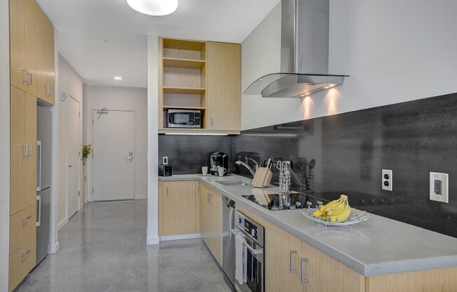 Kitchen  at mResidences Portland Pearl District, Portland