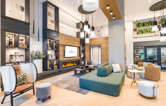 Warm, inviting, and designed for connection—this lounge is your go-to spot for casual chats, remote work breaks, or a cozy evening by the fire.