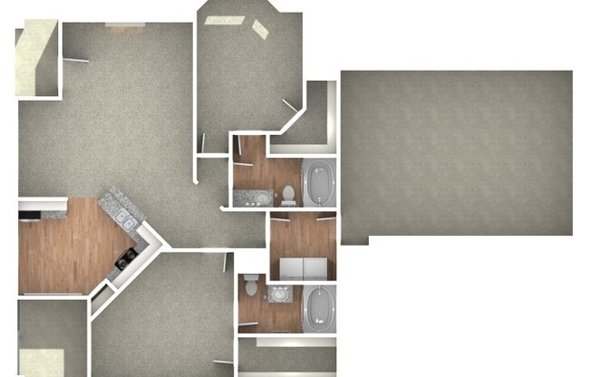 2 beds, 2 baths, 1,270 sqft, $2,180