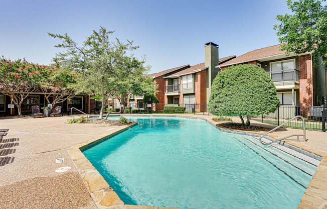 Relaxing Pool at Bardin Oaks, Arlington, Texas