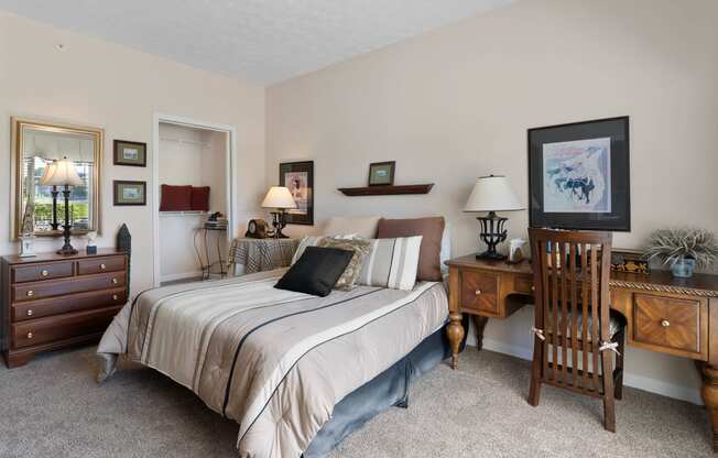 Spacious Bedroom at The Farms in OH 43221