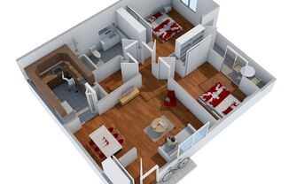 2 beds, 1 bath, 697 sqft, $1,050, Unit 226