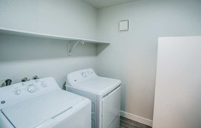 our apartments have a washer and dryer