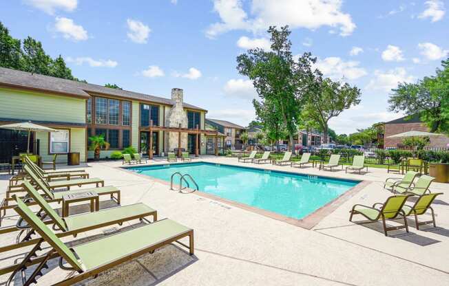 our apartments offer a swimming pool