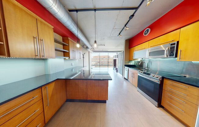 Modern & Sleek One Bedroom Plus Office/Den Apartment W/Views, Two Parking Spaces,  Two Bathrooms, Pets Welcomed, & Much More