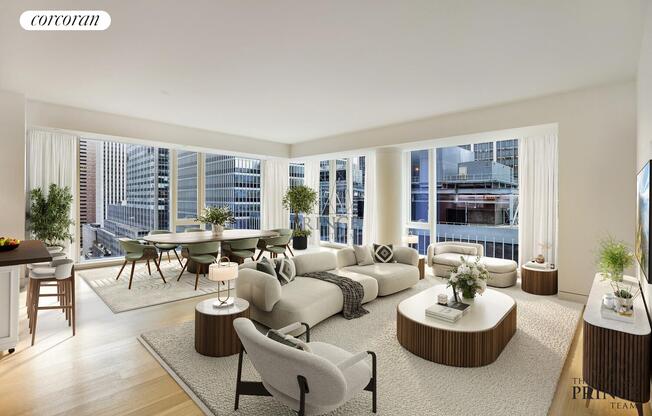 2 beds, 2 baths, 1,432 sqft, $11,500, Unit 22C