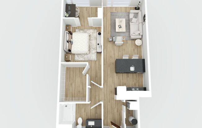 1 bed, 1 bath, 760 sqft, $1,850, Unit 311