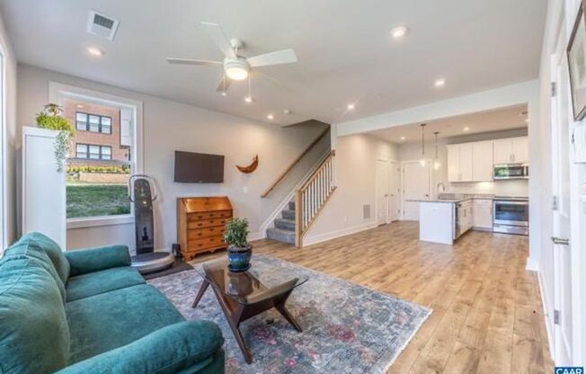 Light filled 3 BR, 2.5 Ba end unit in Brookhill Commons