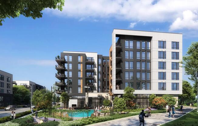 Enjoy easy access to I-40, I-65, and downtown Nashville at Modera Nations in Nashville, TN.