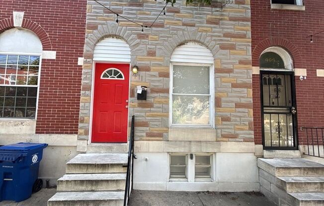 Charming Baltimore Rowhome with Private Deck & Exposed Brick