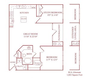 2 beds, 1 bath, 950 sqft, $1,941