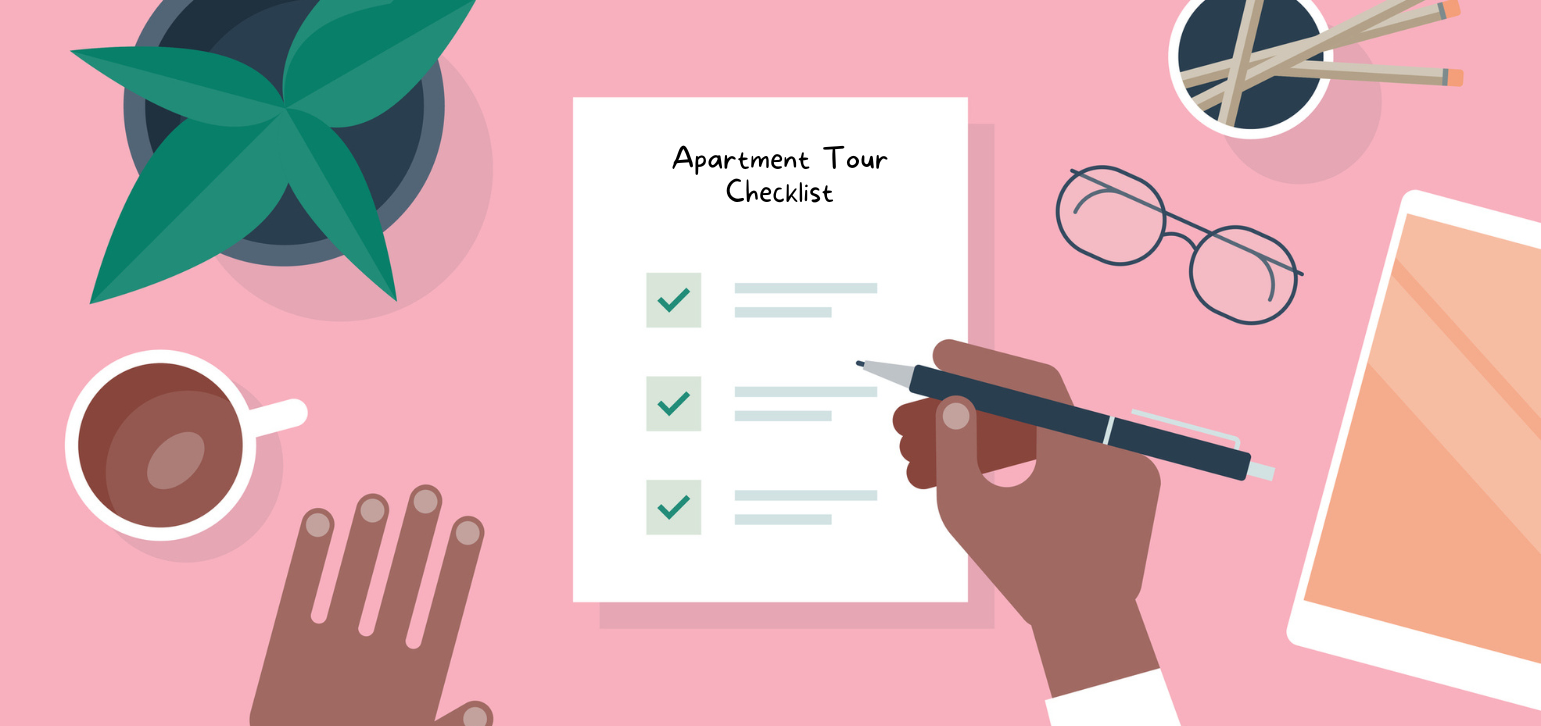 apartment tour checklist