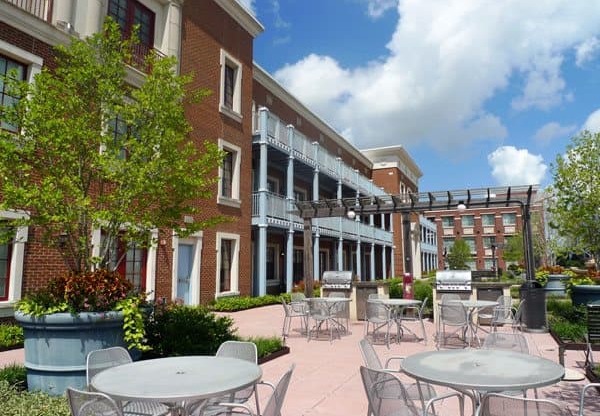 Serene Courtyard