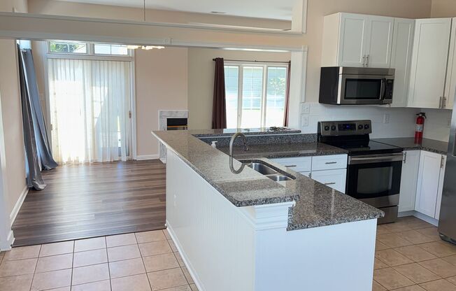Nice Three-bedroom Two Car Garage corner lot