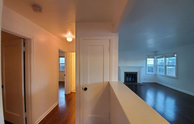 Two bedroom duplex with garage