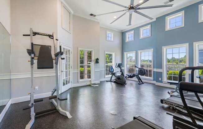 Modern Fitness Center at Reserve at Bridford, Greensboro, NC