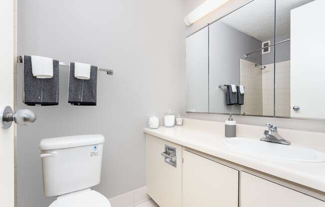 Bathroom at Columbus Plaza, Illinois, 60601