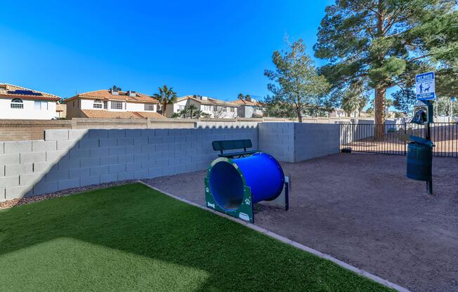 Play at the pet park with your furry friend at Sunset Hills in Henderson, Nevada