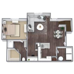 1 bed, 1 bath, 817 sqft, $1,480