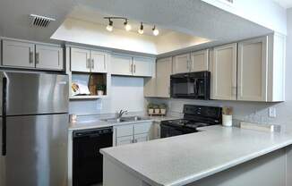 Kitchen at Ovation at Tempe Apartments in Tempe Arizona