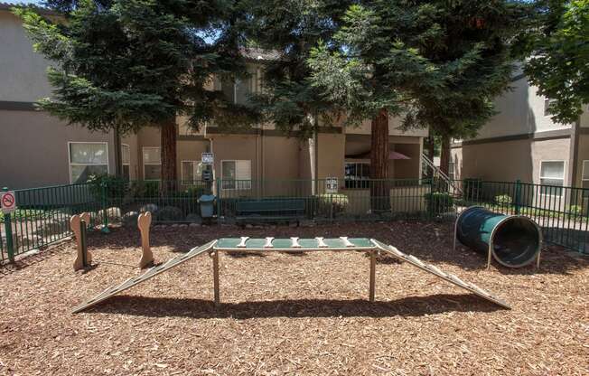 Stanford Heights bark park interior