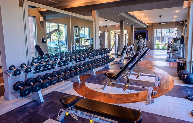 Brand New Fitness Center. Who Needs a Gym Membership when You have this?