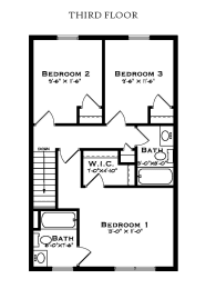 4 beds, 2.5 baths, 1,625 sqft, $1,800