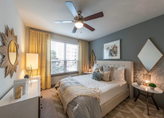 Large Bedrooms That Fit King Size Beds at Windsor Old Fourth Ward, Atlanta, GA