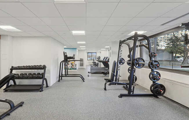 Fitness Center at Stratford at Southern Towers, Alexandria, Virginia