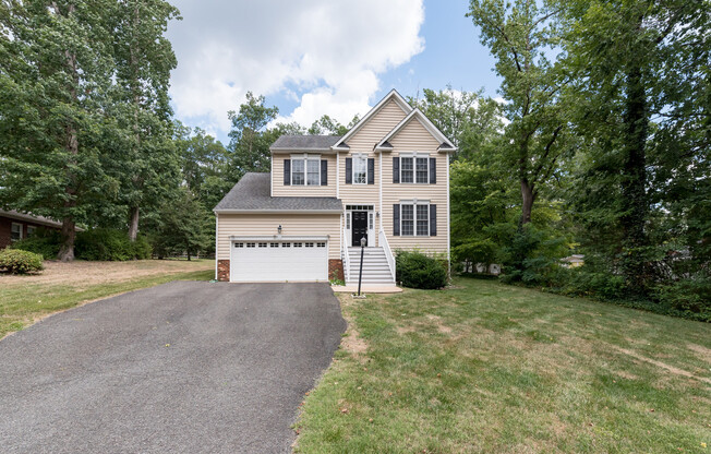 3303 Ceres Road - 4 bedroom 2.5 bath home, with a 2 car garage, conveniently located just off of Mayland Drive, in western Henrico County - $2,650 /month