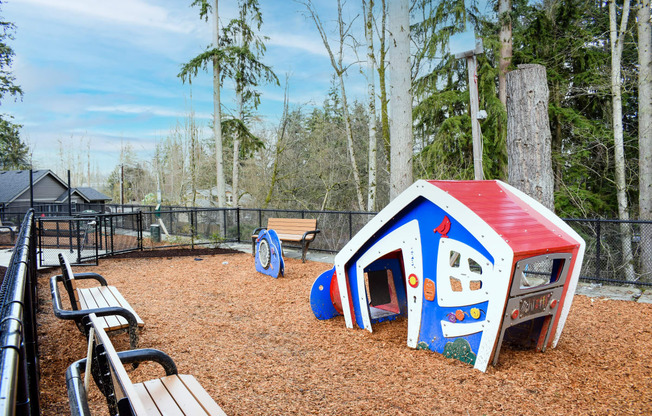 Outdoor Playground at Manor Way, Everett Washington