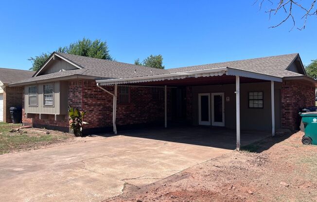 4 Bedroom 2 Bath in OKC! Half off first month