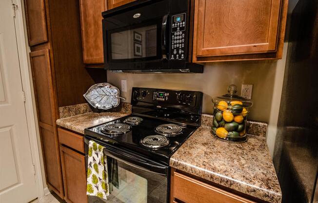 Apartment Kitchen Cabinets and Countertops