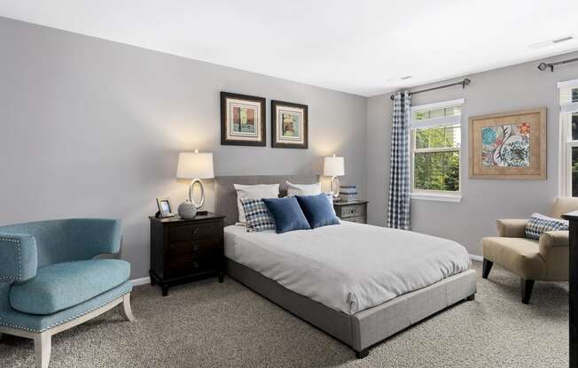bedroom  at Versailles Apartments, Towson, Maryland