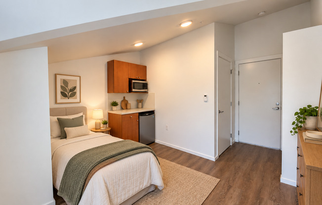 Studio, 1 bath, 190 sqft, $1,295, Unit 4501
