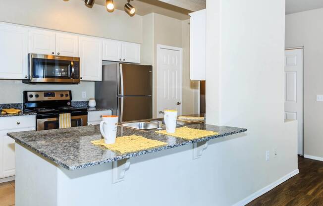 Kitchen island at The Aliante by Picerne, Scottsdale, AZ