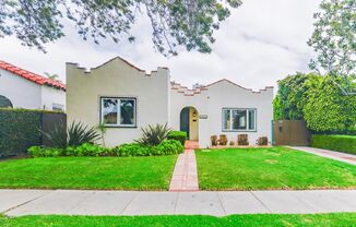Charming 3BR 1BA Spanish-style Home with Outdoor Oasis in Prime LA Location