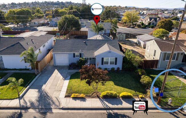 Newly Remodeled Vallejo Home Available Now