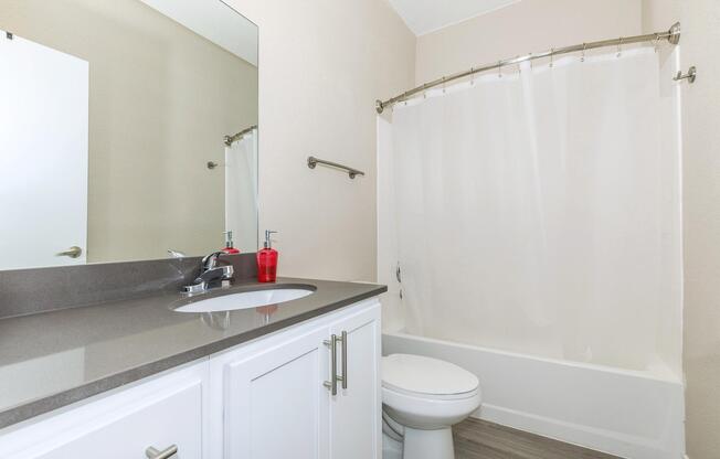 Bathroom at Parker Flats at Old Town in Parker, CO