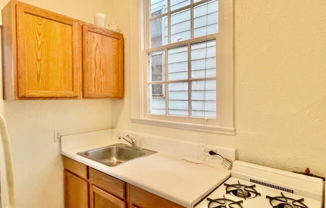 Studio, 1 bath, $1,595