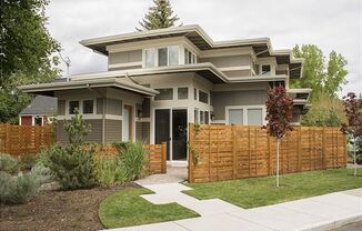 Frank Lloyd Wright Inspired Design in Downtown Bend