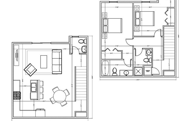 2 beds, 2.5 baths, 1,200 sqft, $1,900, Unit #09