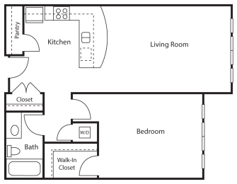 1 bed, 1 bath, 746 sqft, $1,999