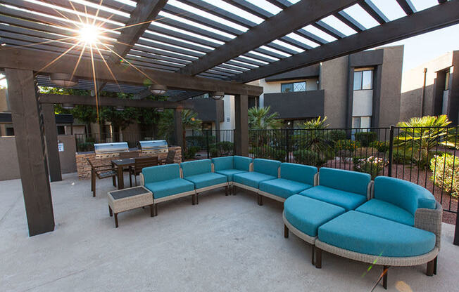 Pool Lounge Area at La Costa at Dobson Ranch