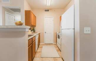 Dominium_Rosemont at Mayfield Villas_Virtually Staged Apartment Kitchen