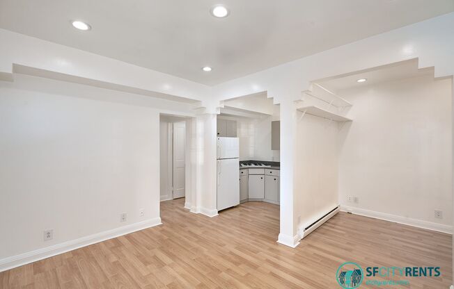 Studio, 1 bath, $2,300, Unit 1945 Broadway St. #1A