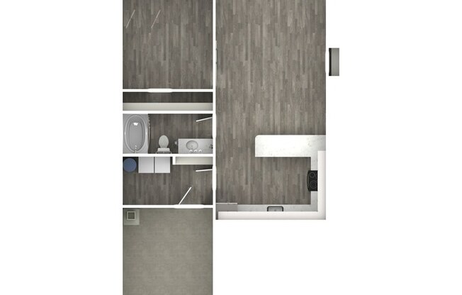 1 bed, 1 bath, 809 sqft, $1,787