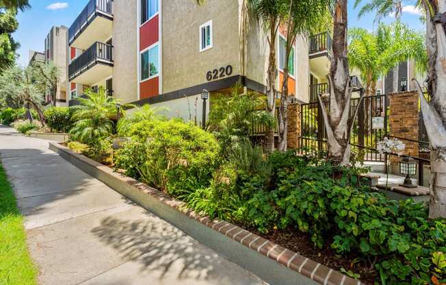 Culver City Apartments for rent walk way